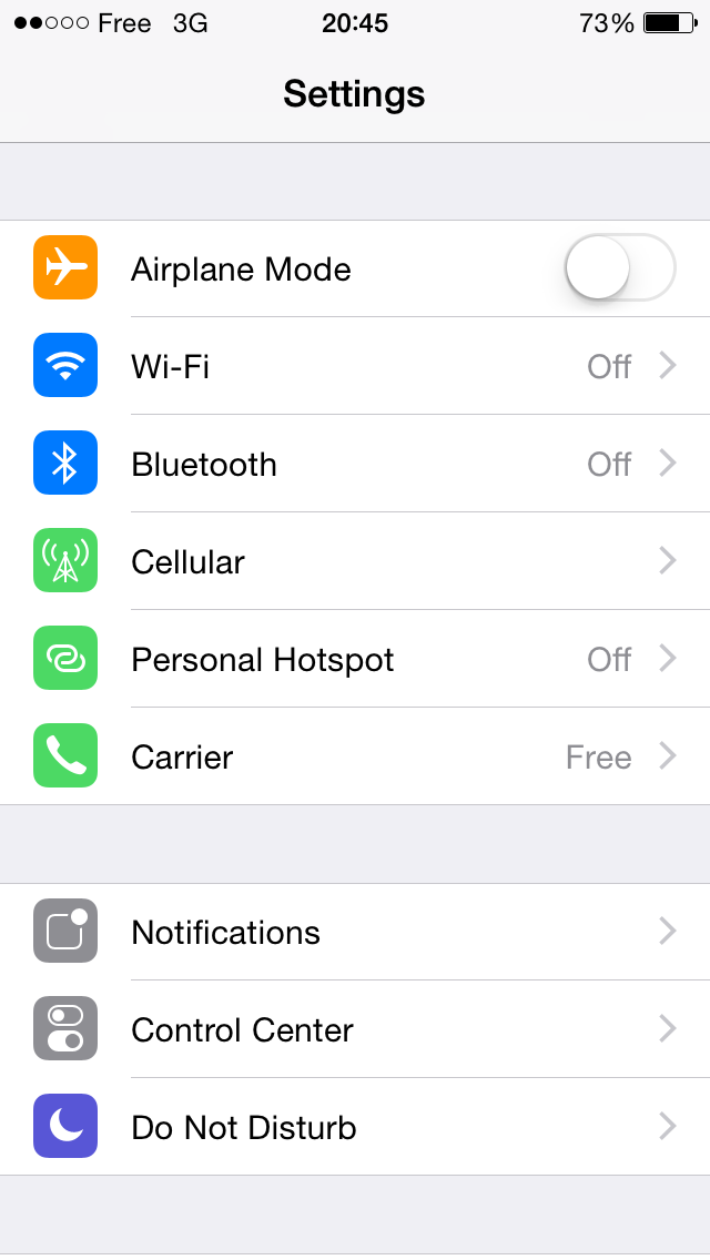 Нормальный Personal Hotspot на iPhone