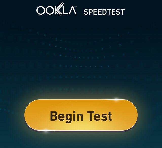 Пинг через Speedtest.net
