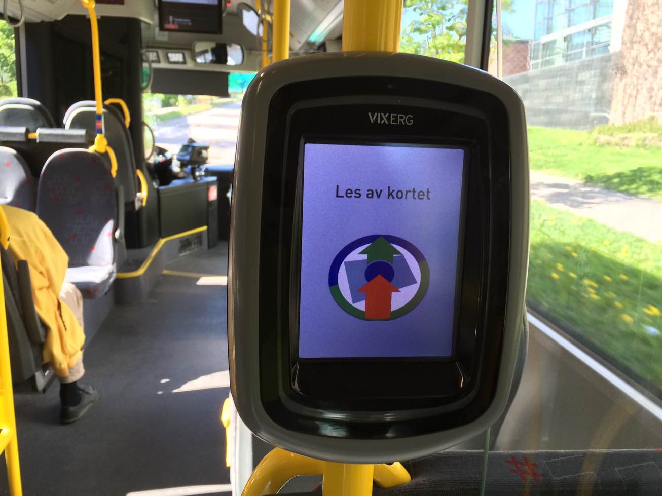 Ruter, терминал для сканирования билетов