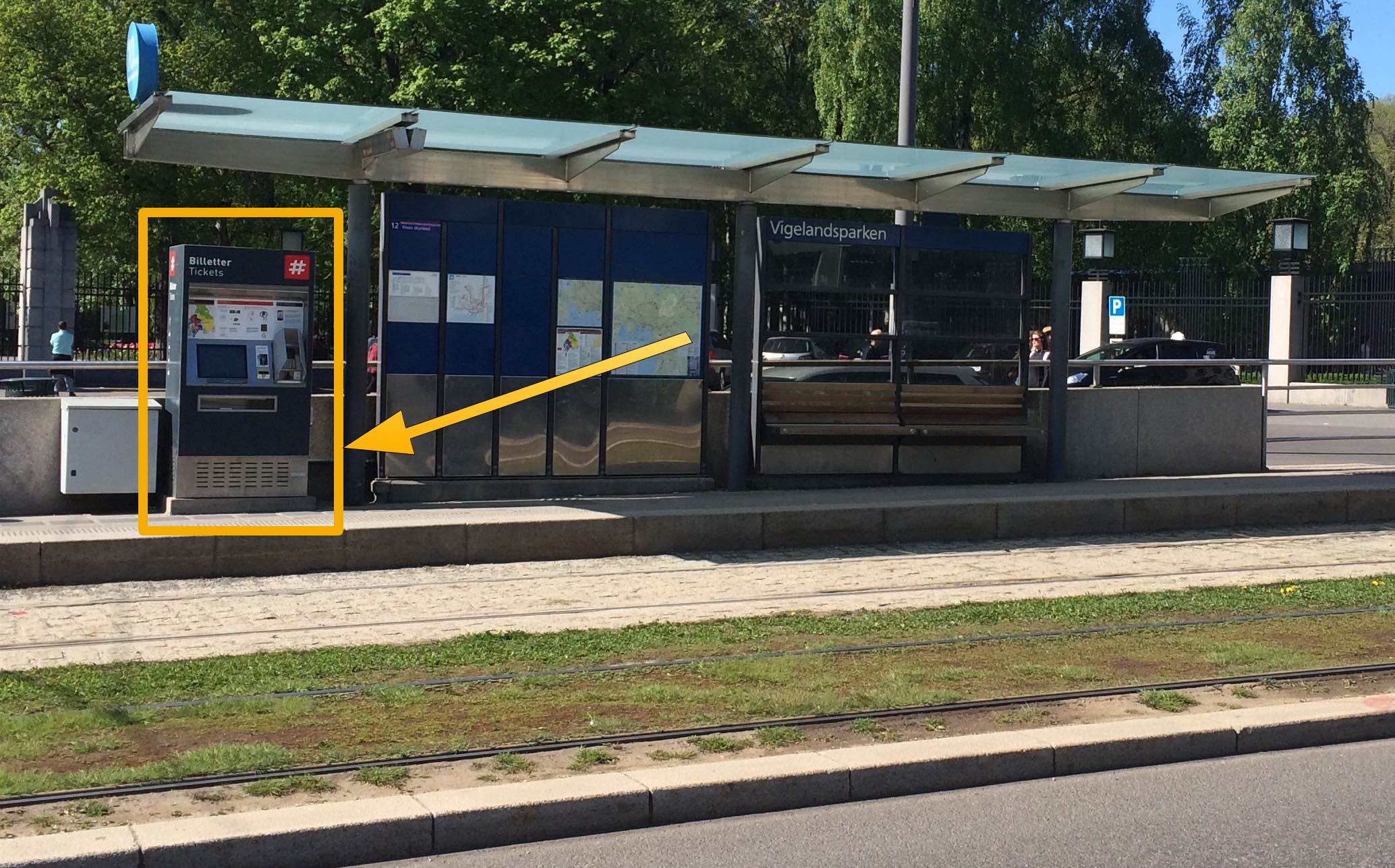 Ruter, автомат по продаже билетов