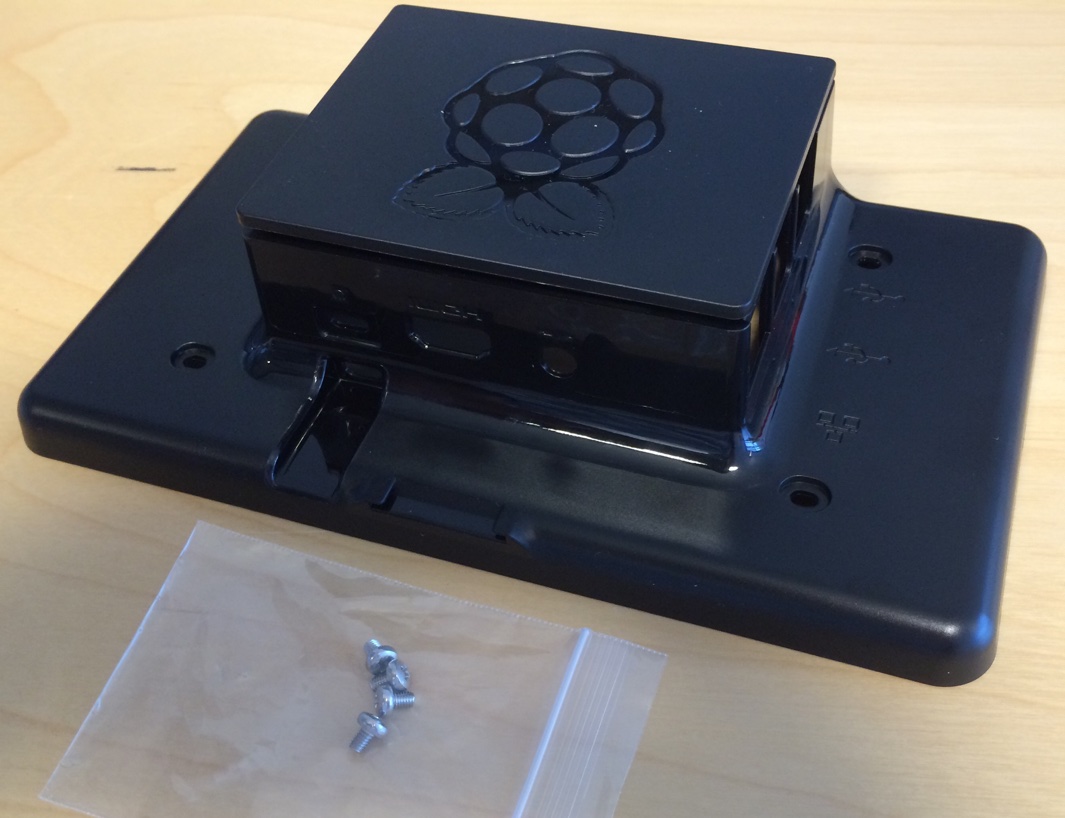 Case for Raspberry Pi with touchscreen