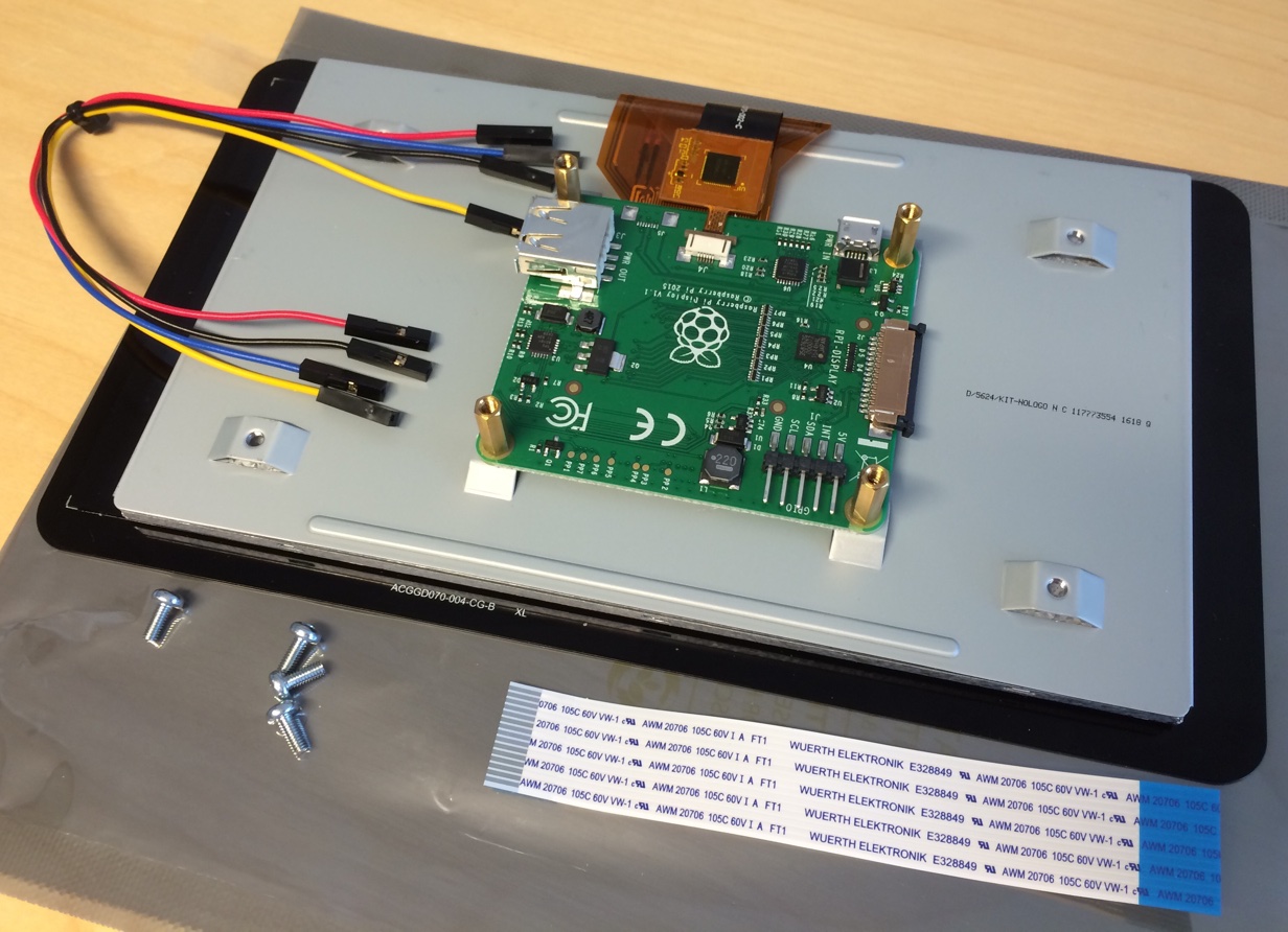 Touchscreen for Raspberry Pi
