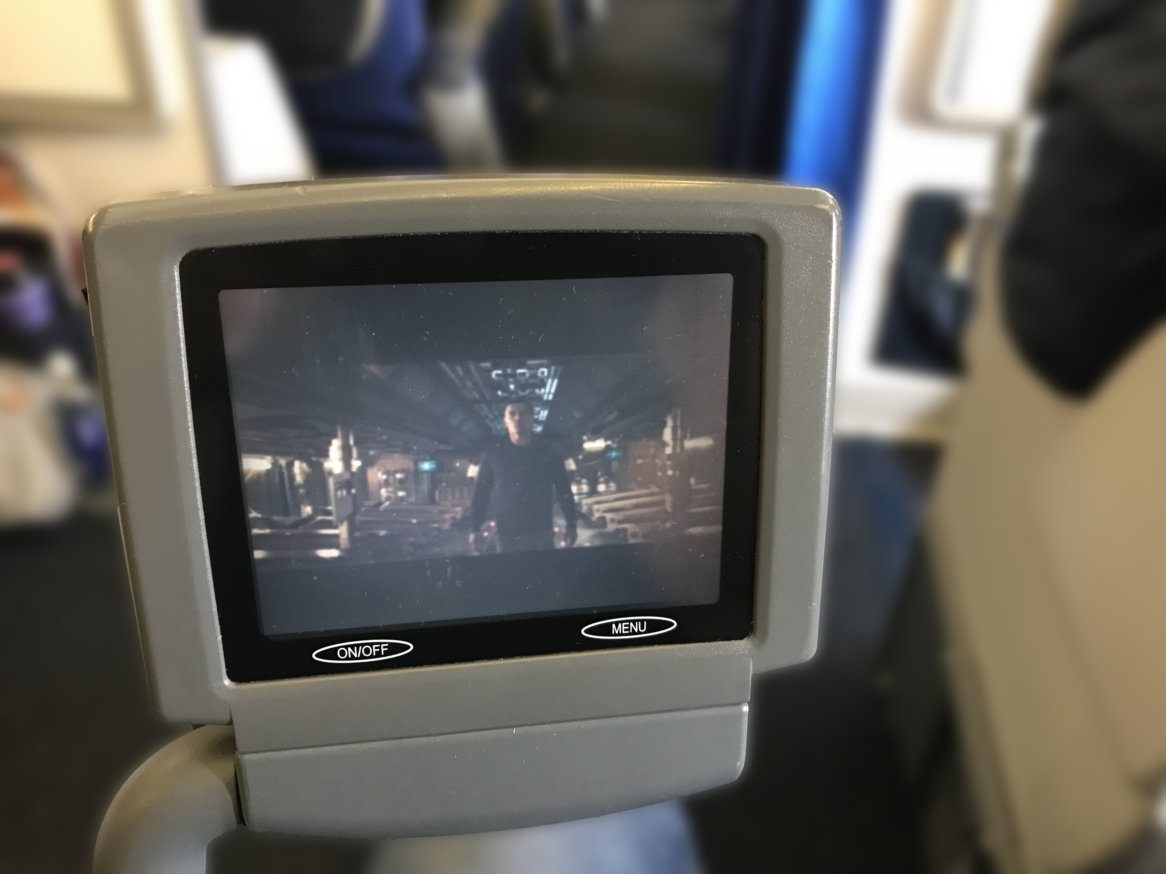 British Airways entertainment system