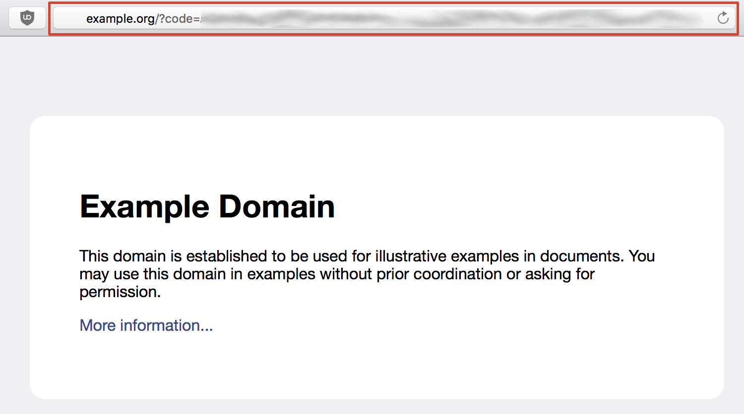 Facebook login redirect