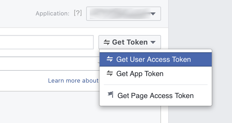 Graph API Explorer, User Access Token