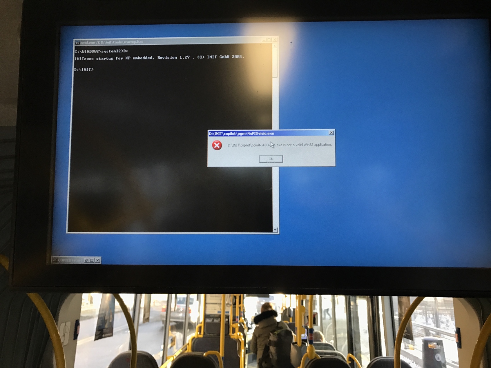 Ruter bus fail