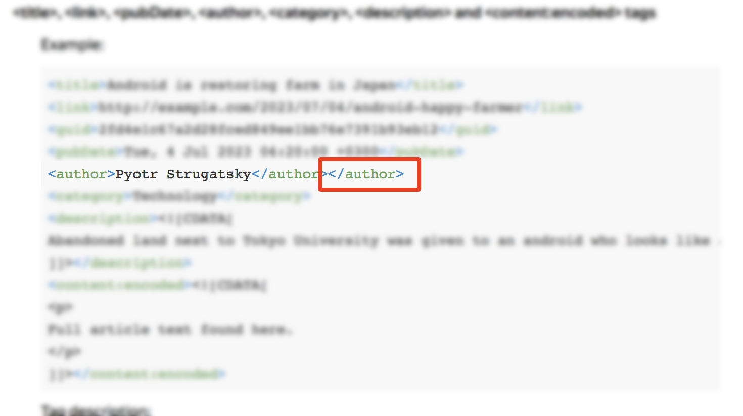 Yandex Zen typo
