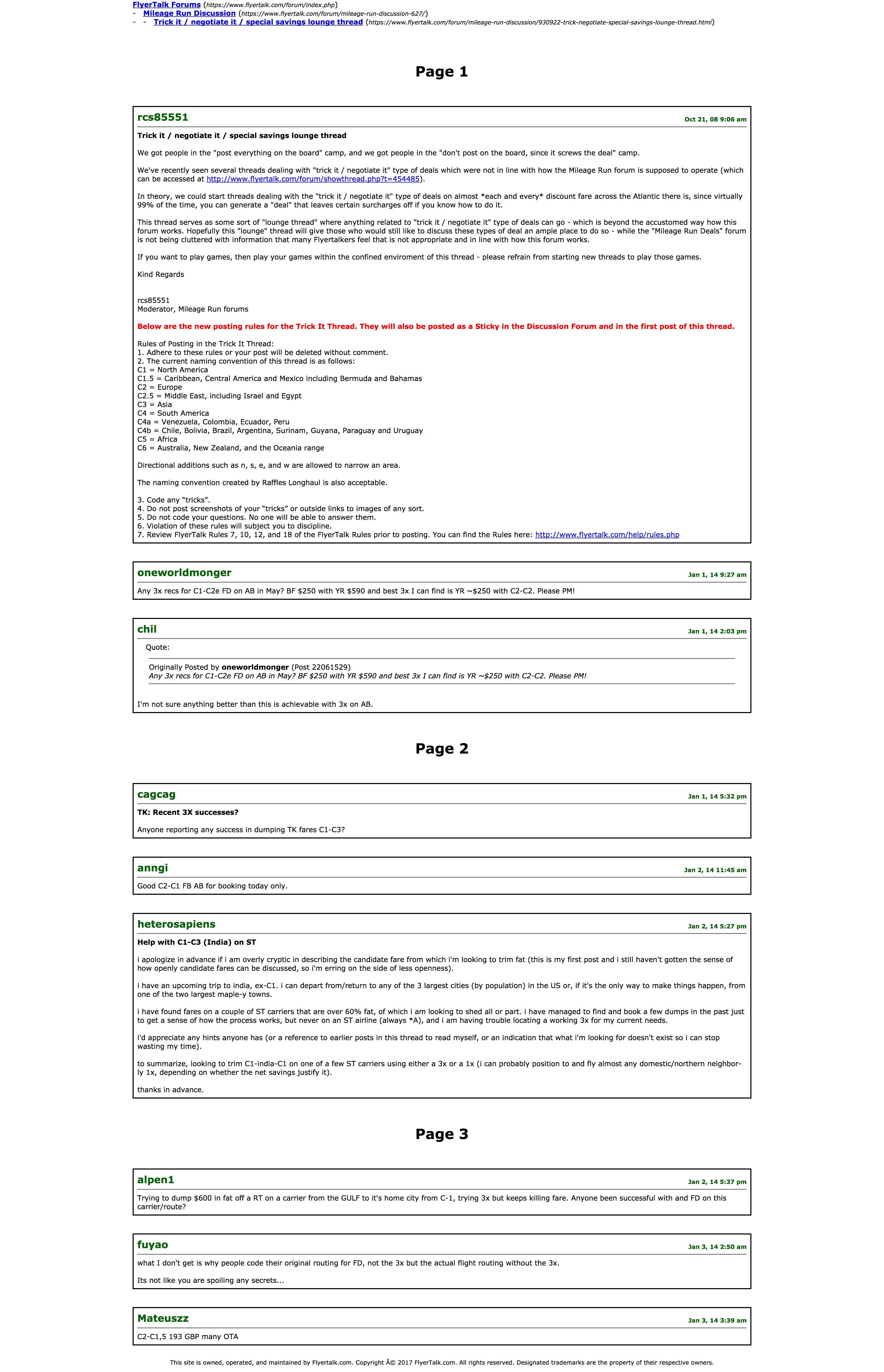 Forum thread