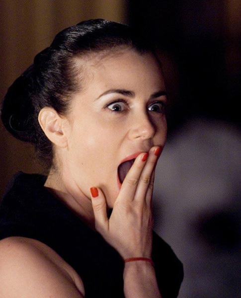 Girl shocked