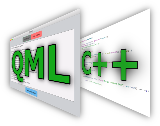 C++ backend for QML