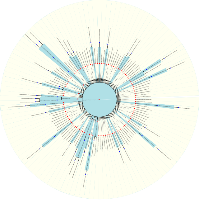 ETE circle graph