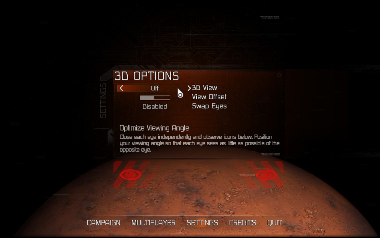 DooM 3D settings
