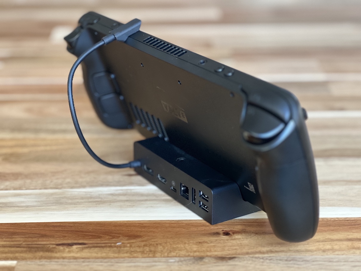 Steam Dock side view