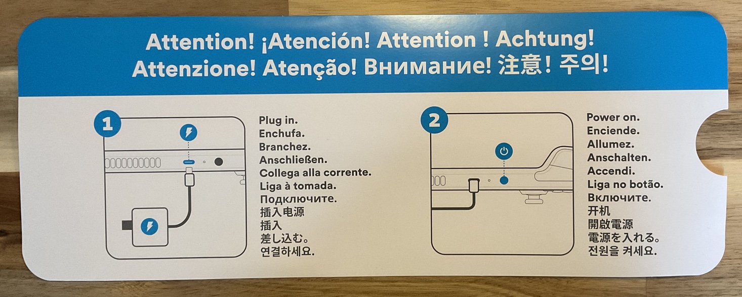 Steam Deck, plug-in leaflet