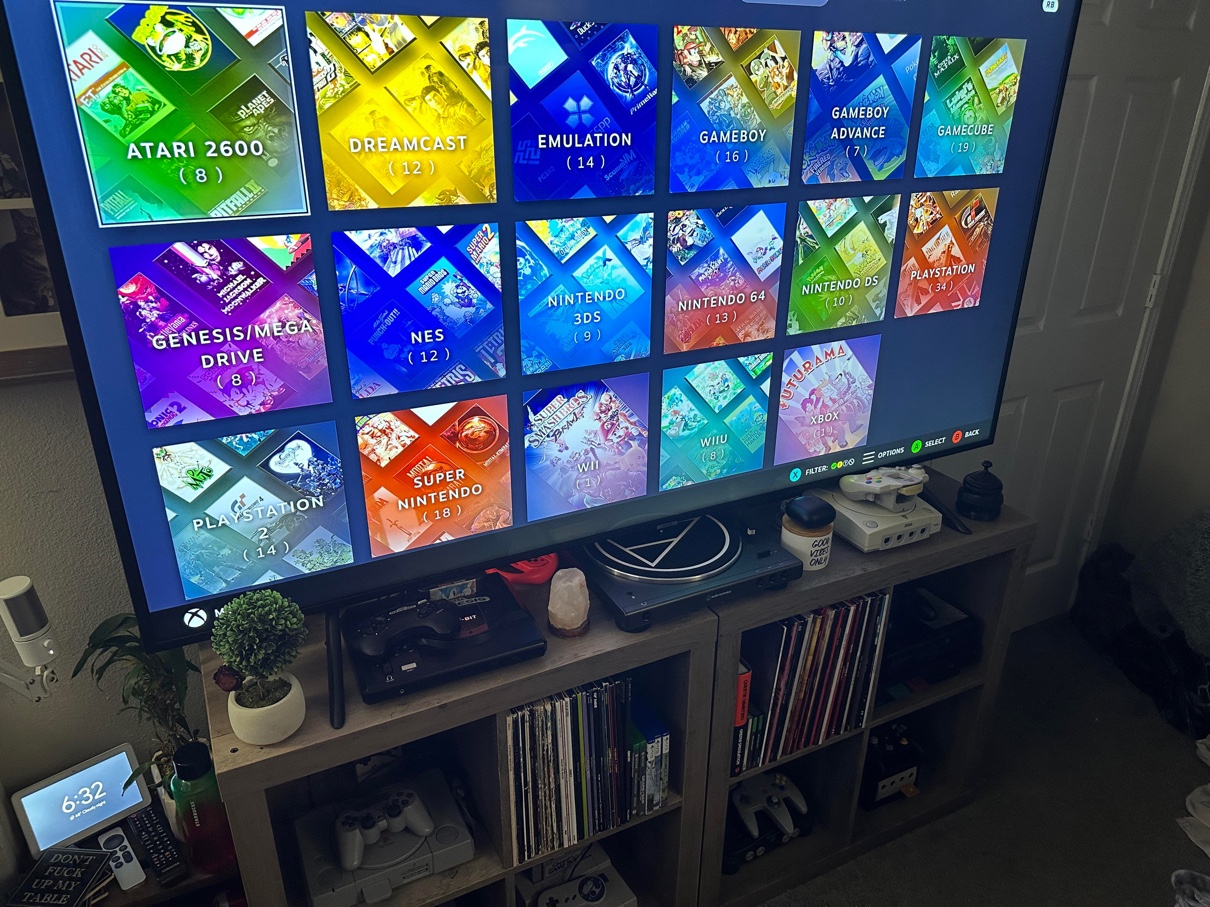 Steam Deck, emulators collection