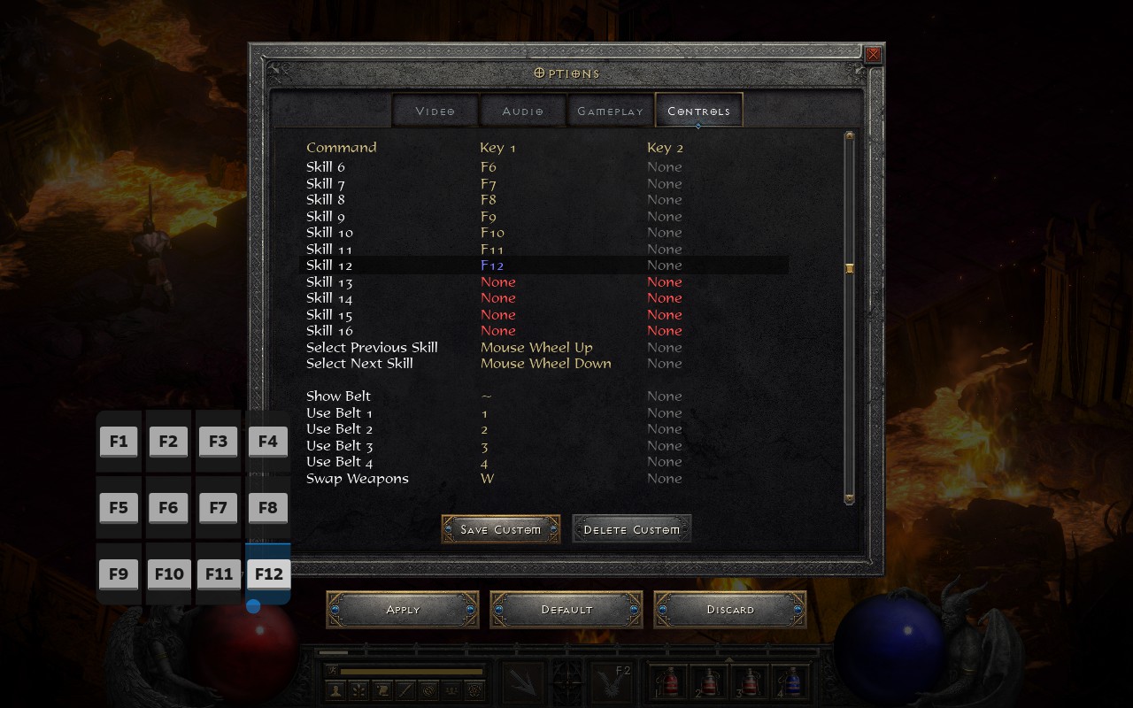 Steam Deck, Steam Input, Diablo II Resurrected controls