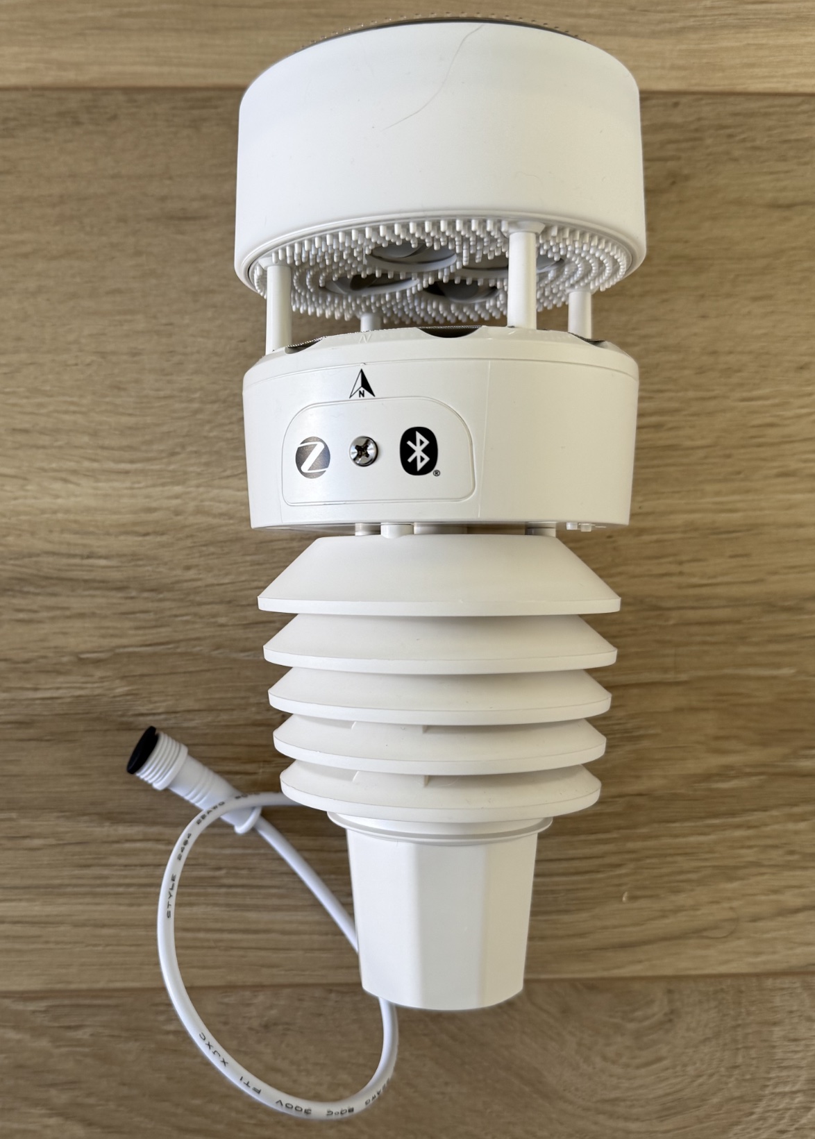 Ecowitt WS90 powered by Shelly, Zigbee and Bluetooth