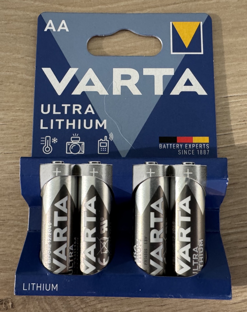 Varta Ultra Lithium AA batteries